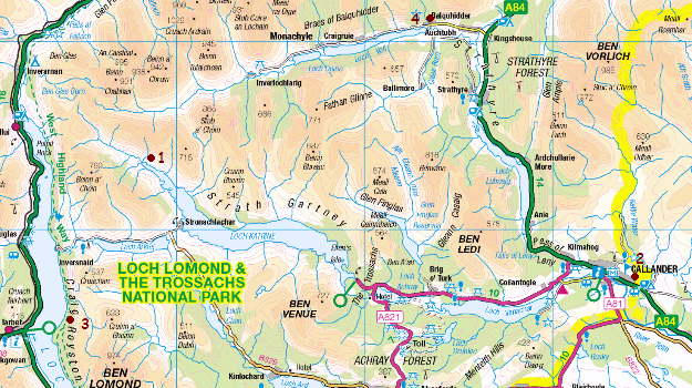Rob Roy map