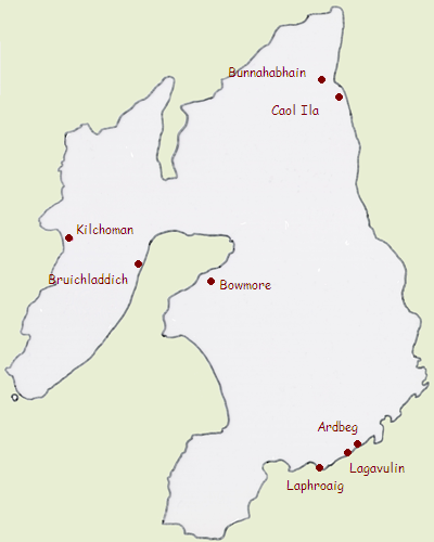 Islay whiskies