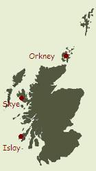 Scotland whiskies